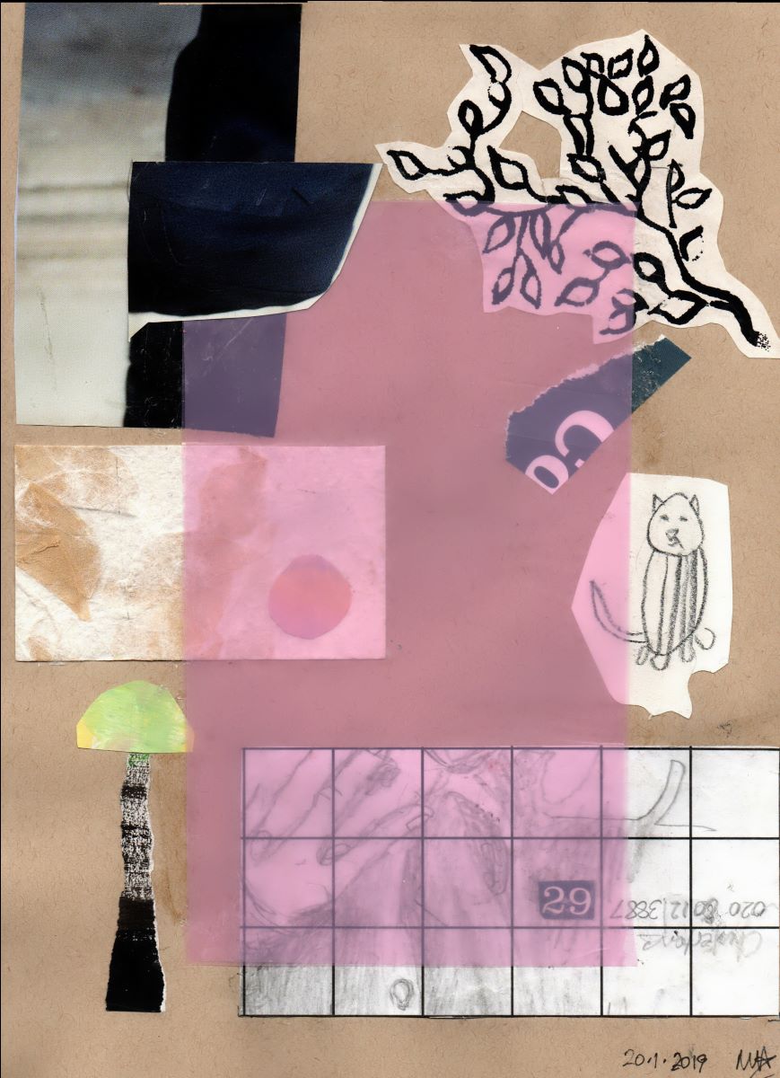 Untitled collage by Mary Adam